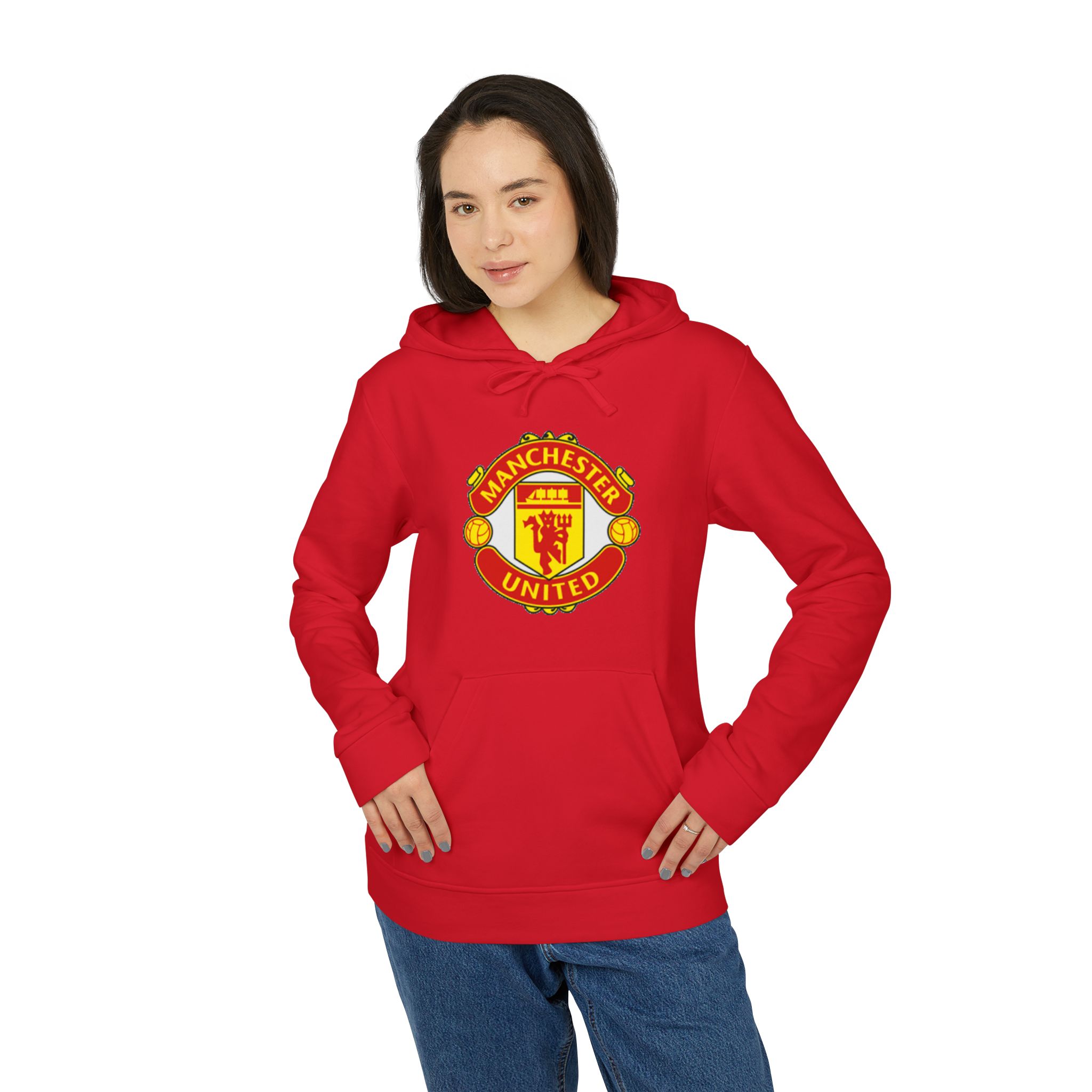 Fleece Hoodie Manchester United Sudadera - Unisex - Image 15