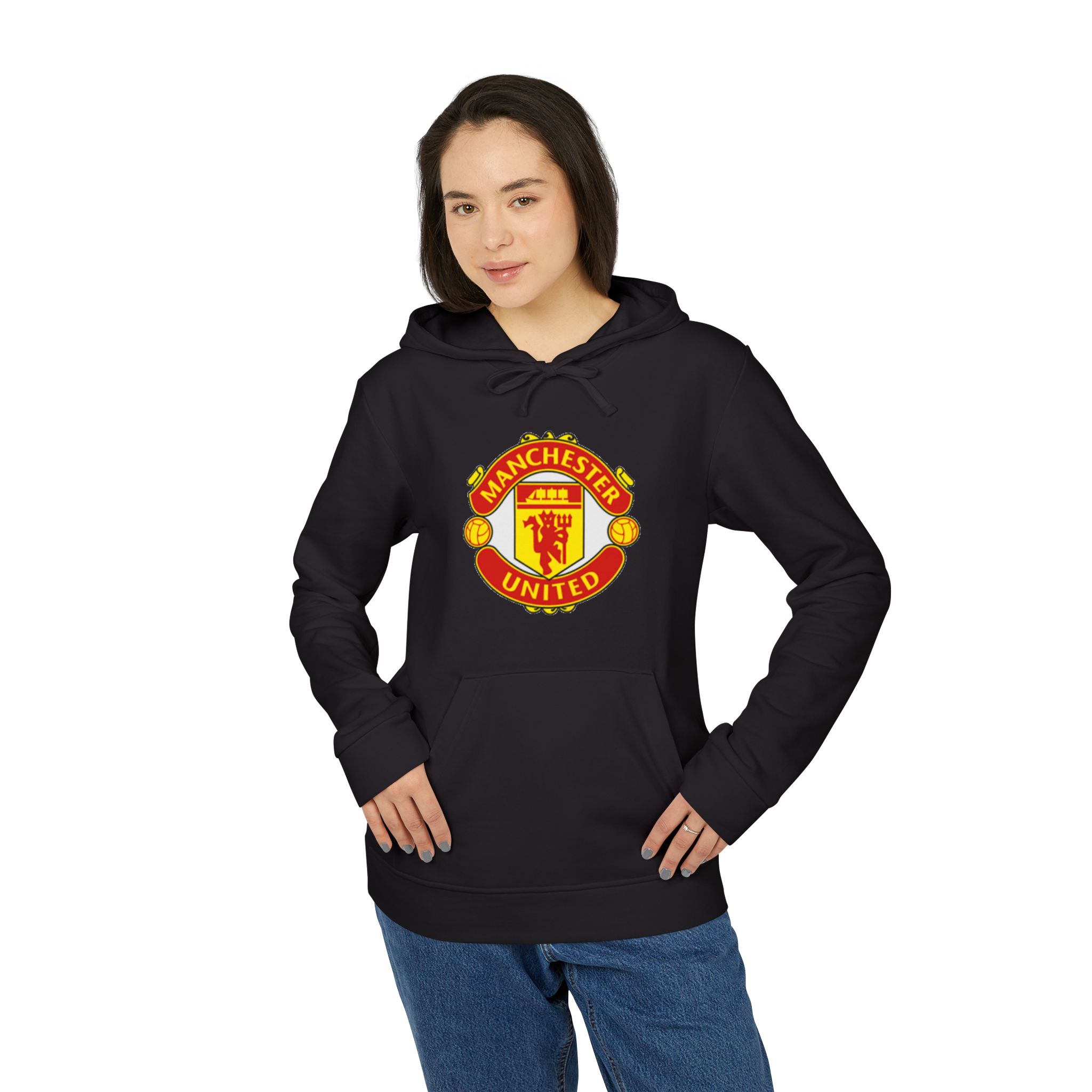 Fleece Hoodie Manchester United Sudadera - Unisex - Image 11