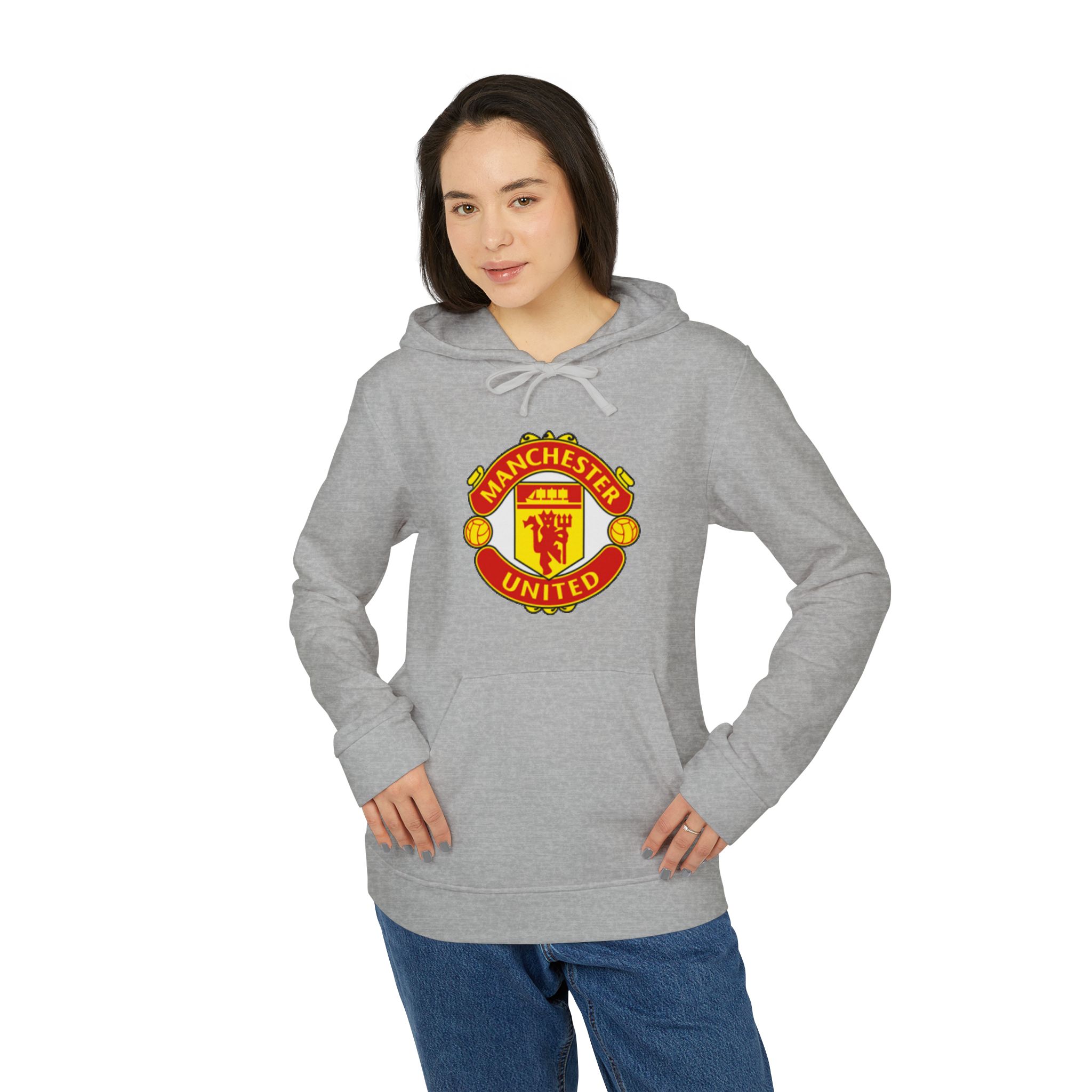 Fleece Hoodie Manchester United Sudadera - Unisex - Image 7